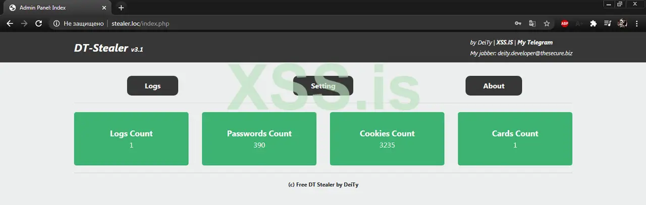 DT Stealer V1.3 with Source