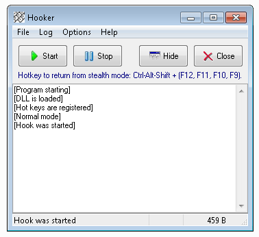 Hooker Keylogger 2024