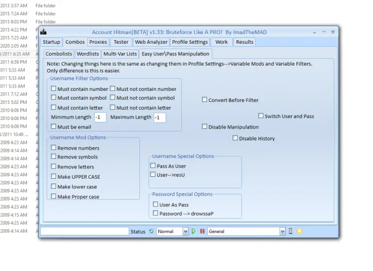 Account Hitman BETA V1.33