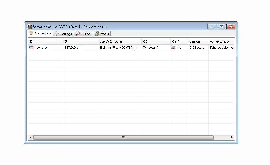 Schwarze Sonne RAT 2.0 Beta 1