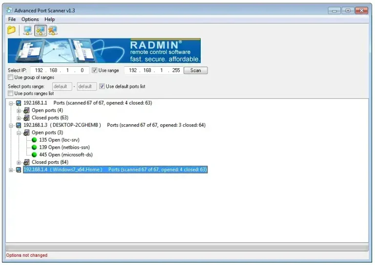 Advanced Portscanner 2024