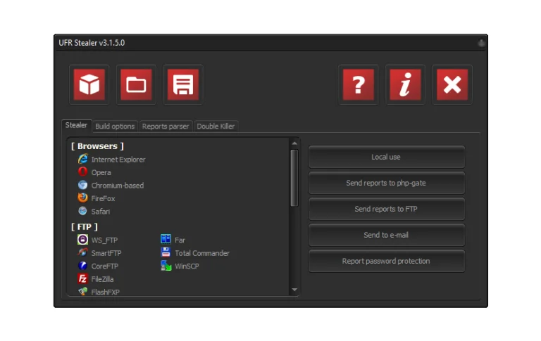 UFR Stealer 1.3.5.0