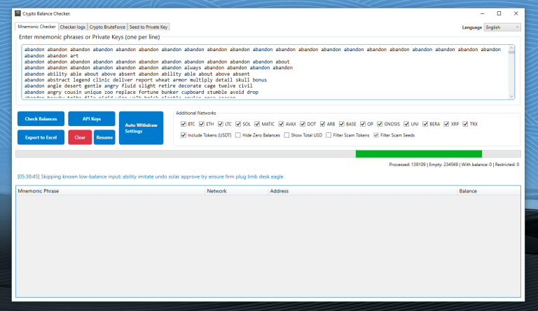 Crypto Balance Checker 2026