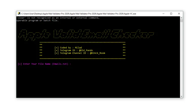 Apple Valid Email Checker 2026